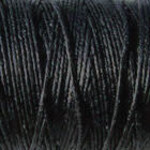 Crawford Waxed Linen Thread Black 2Ply/50 Gram X 190Yard