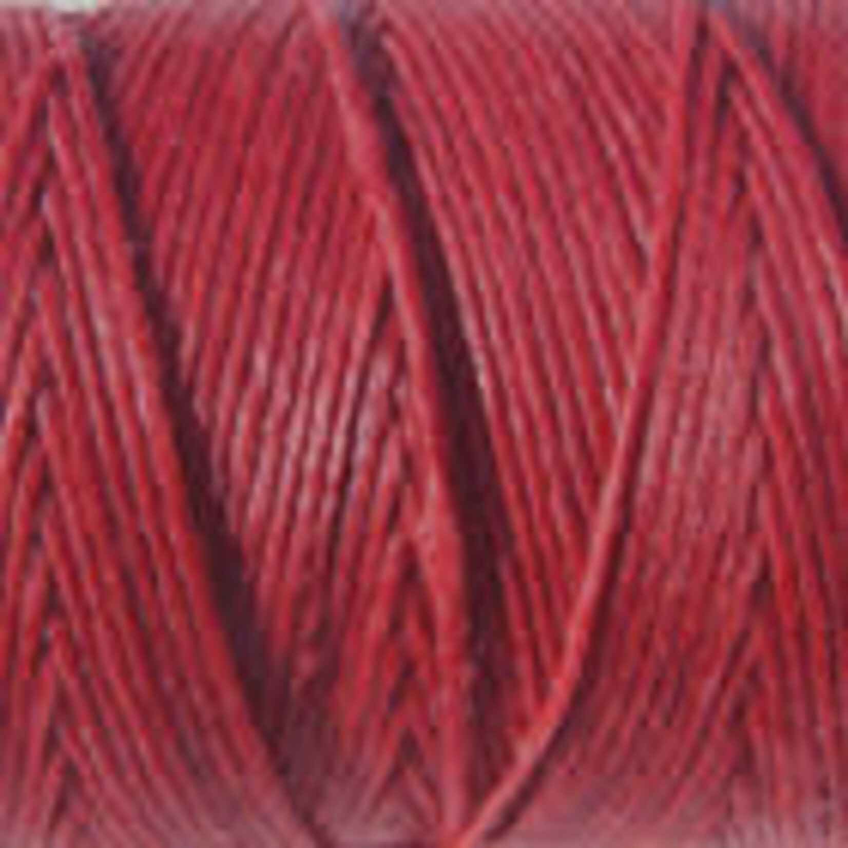 Crawford Waxed Linen Thread Country Red 2Ply/50 Gram X 190Yard