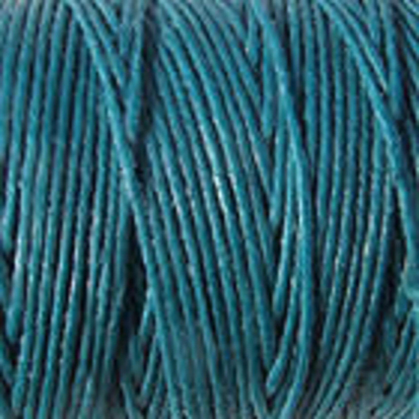 Crawford Waxed Linen Thread Teal 2Ply/50 Gram X 190Yard