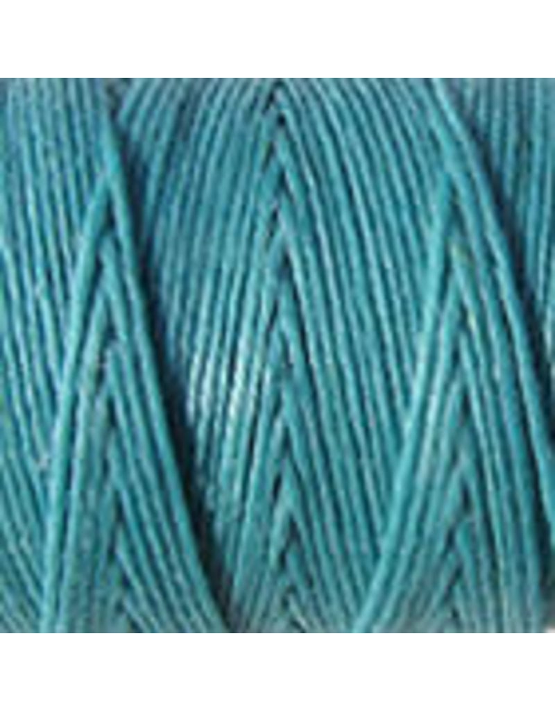 Crawford Waxed Linen Thread Turquoise 2Ply/50 Gram X 190Yard