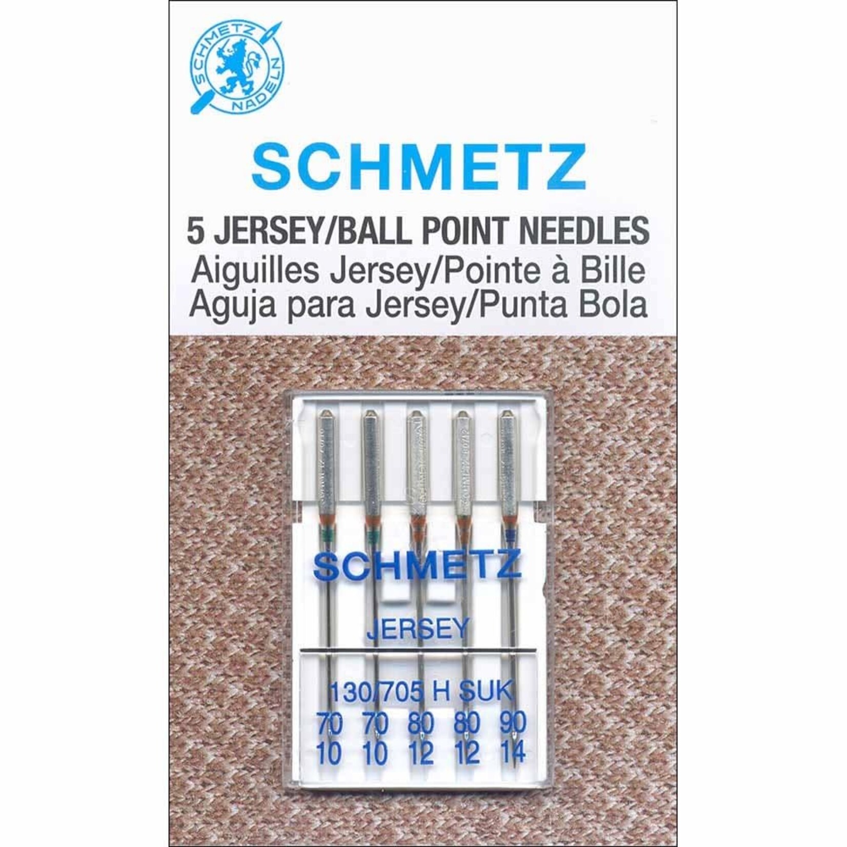 Schmetz Jersey/Ballpoint Machine Needle 130/705 H Suk | 70/10-90/14