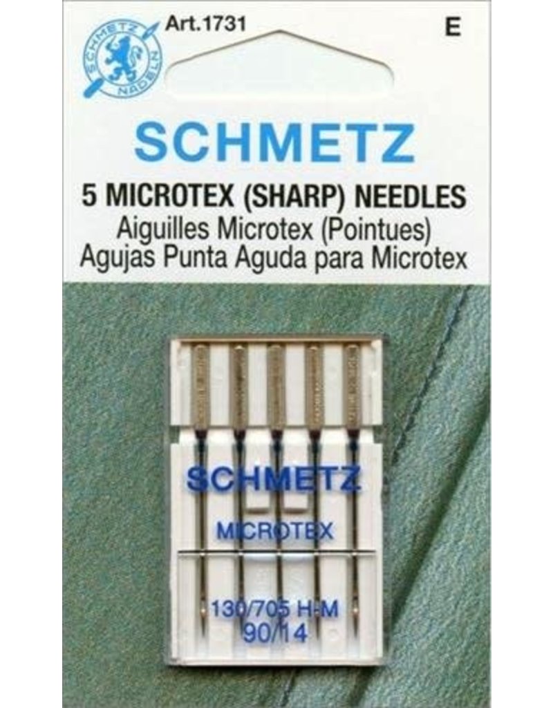 Schmetz Microtex Sharp Machine Needle 130/705 H-M | 90/14 | S-1731
