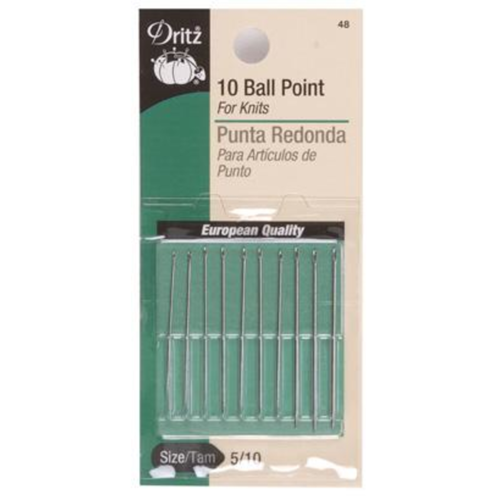 Dritz BALLPOINT HAND NEEDLES