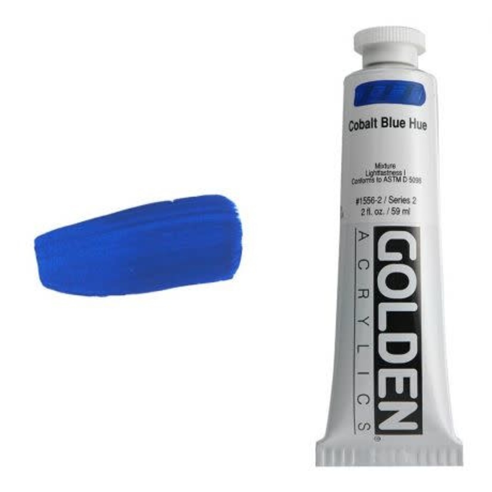 Golden HB Cobalt Blue Hue 2 oz tube Series 2