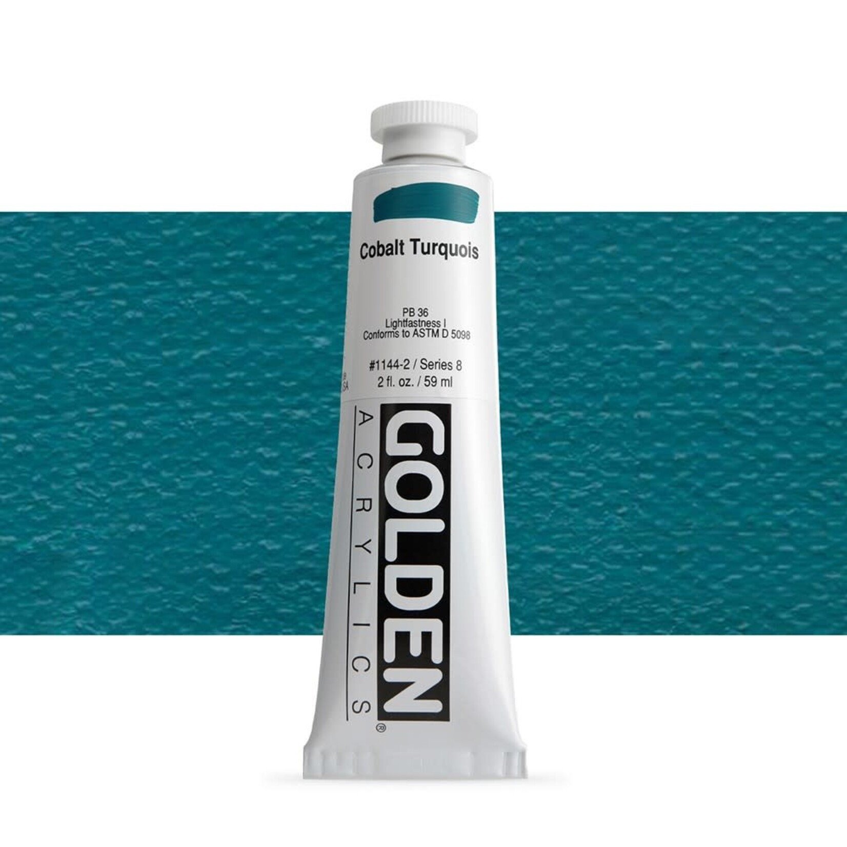 Golden HB Cobalt Turquoise 2 oz tube Series 8