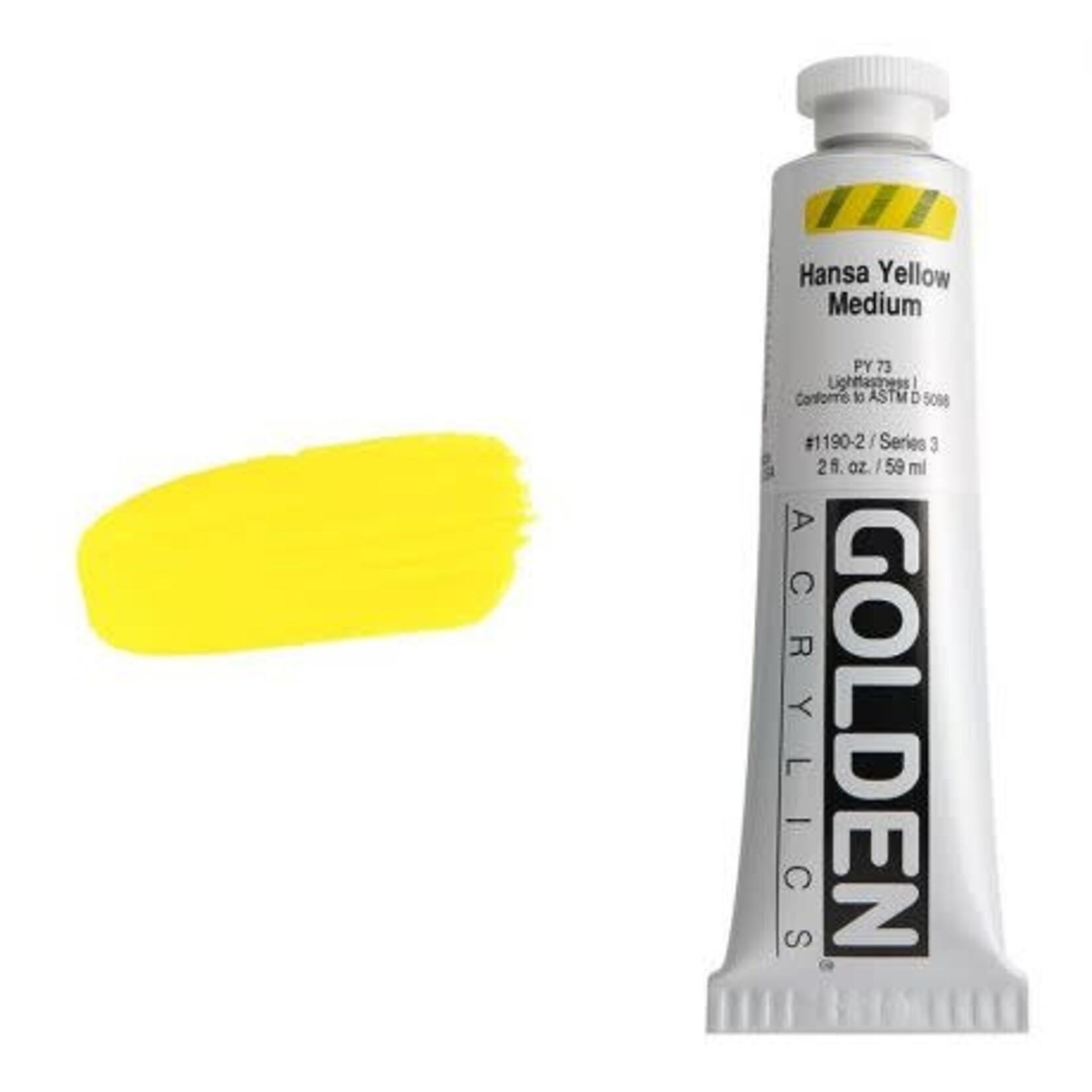 Golden Hb Hansa Yellow Medium 2oz Tube-2