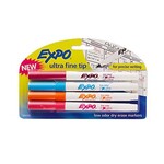 Sanford Expo Low Odor Dry Erase Marker - Asst Ultra Fine 4Pk Bp Fashion