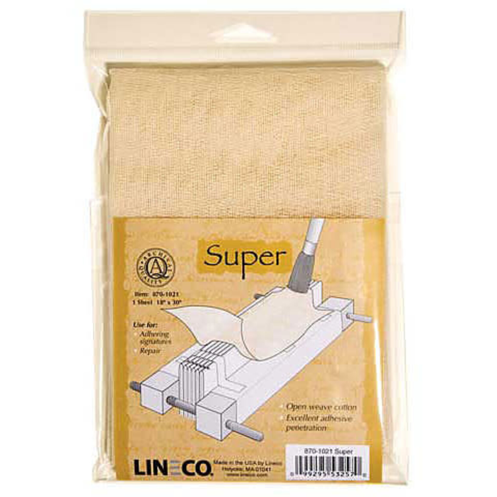 Lineco Super-Cotton Sheet 18X36 In