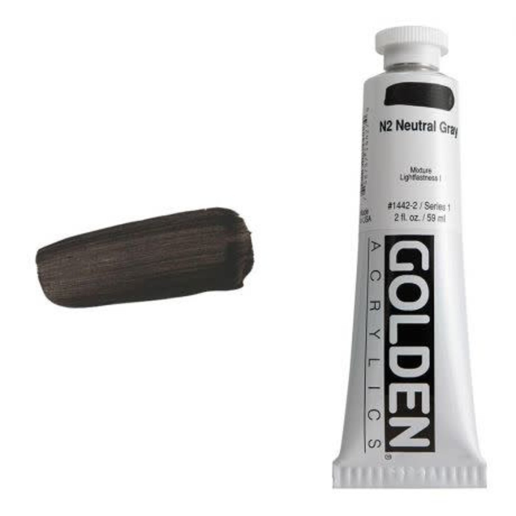 Golden HB Neutral Gray N2 2 oz tube Series 1