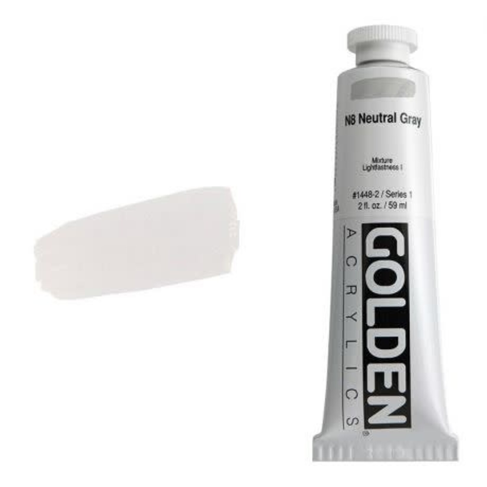 Golden HB Neutral Gray N8 2 oz tube Series 1