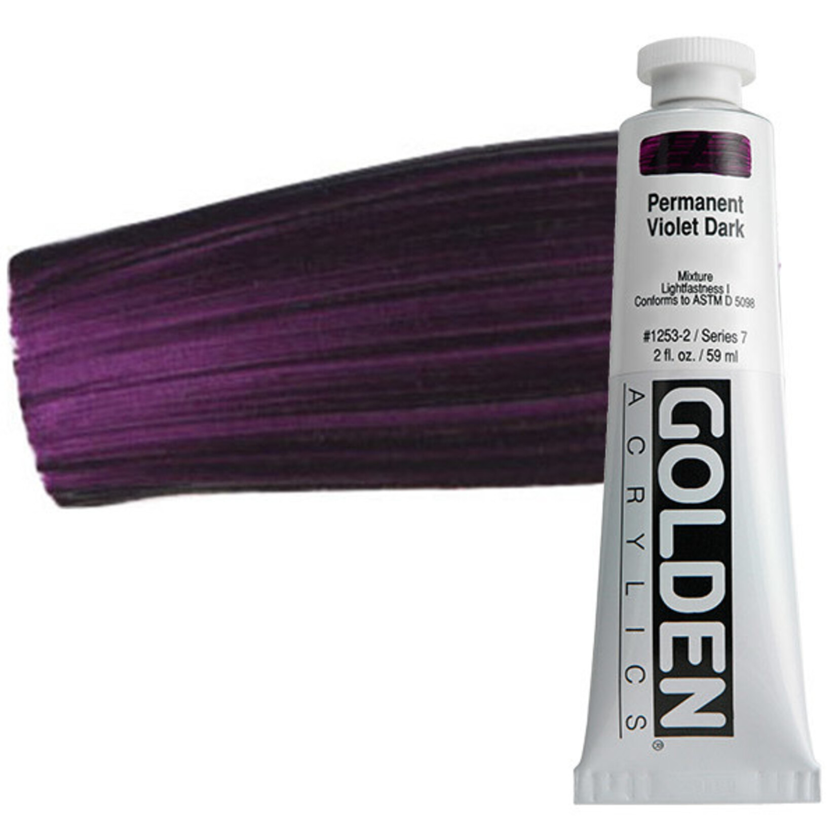 Golden HB Quin. Violet 2 oz tube Series 6