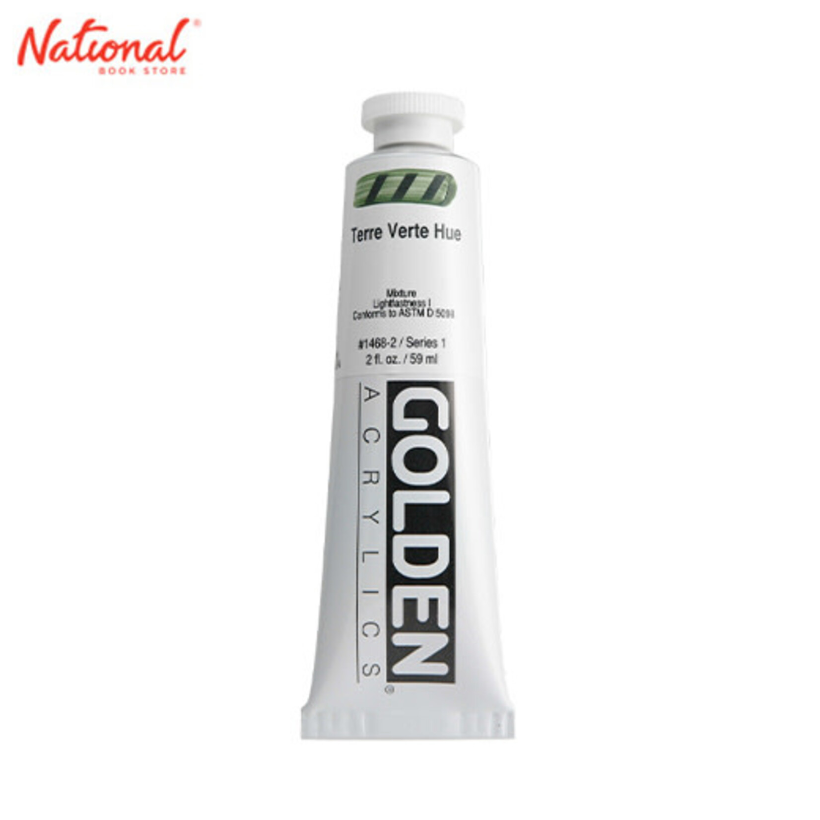 Golden HB Terre Verte Hue 2 oz tube Series 1