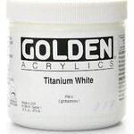 Golden Hb Titanium White Jar- 16 oz