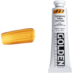 Golden HB Trans. Yellow Iron Oxide 2 oz tube Series 3