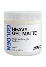 Golden Heavy Gel Matte 16 oz- 16 oz