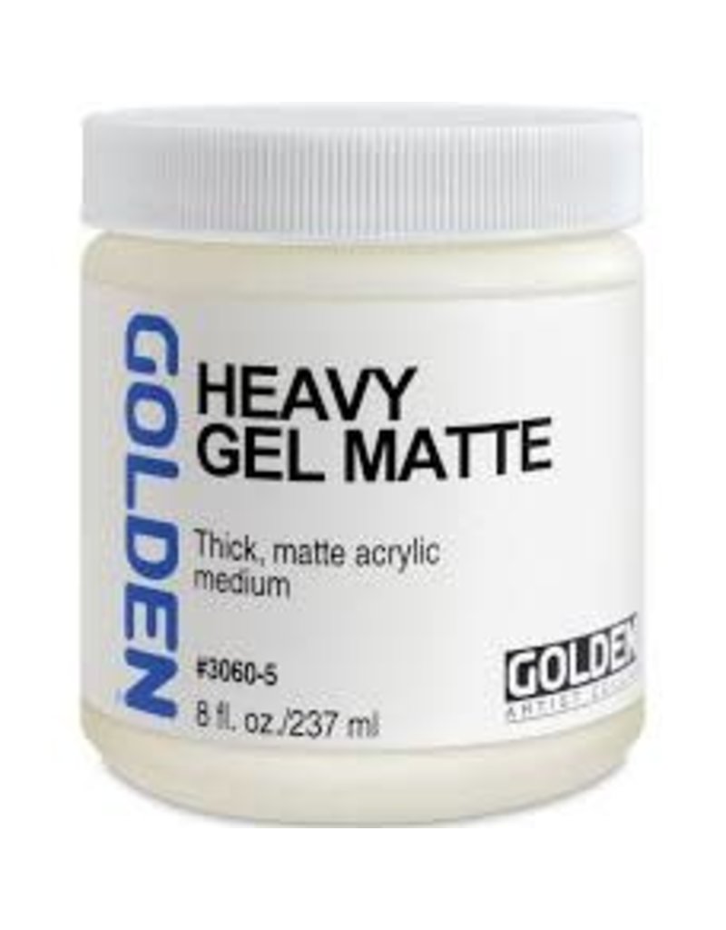 Golden Heavy Gel Matte 8oz- 8 oz