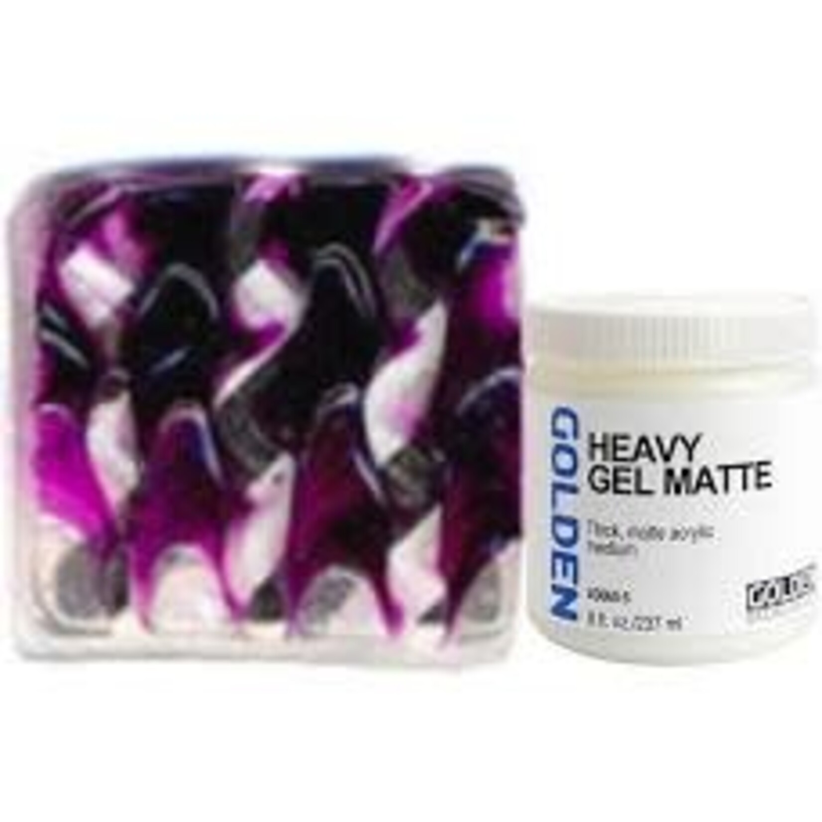 Golden Heavy Gel Matte 8 oz