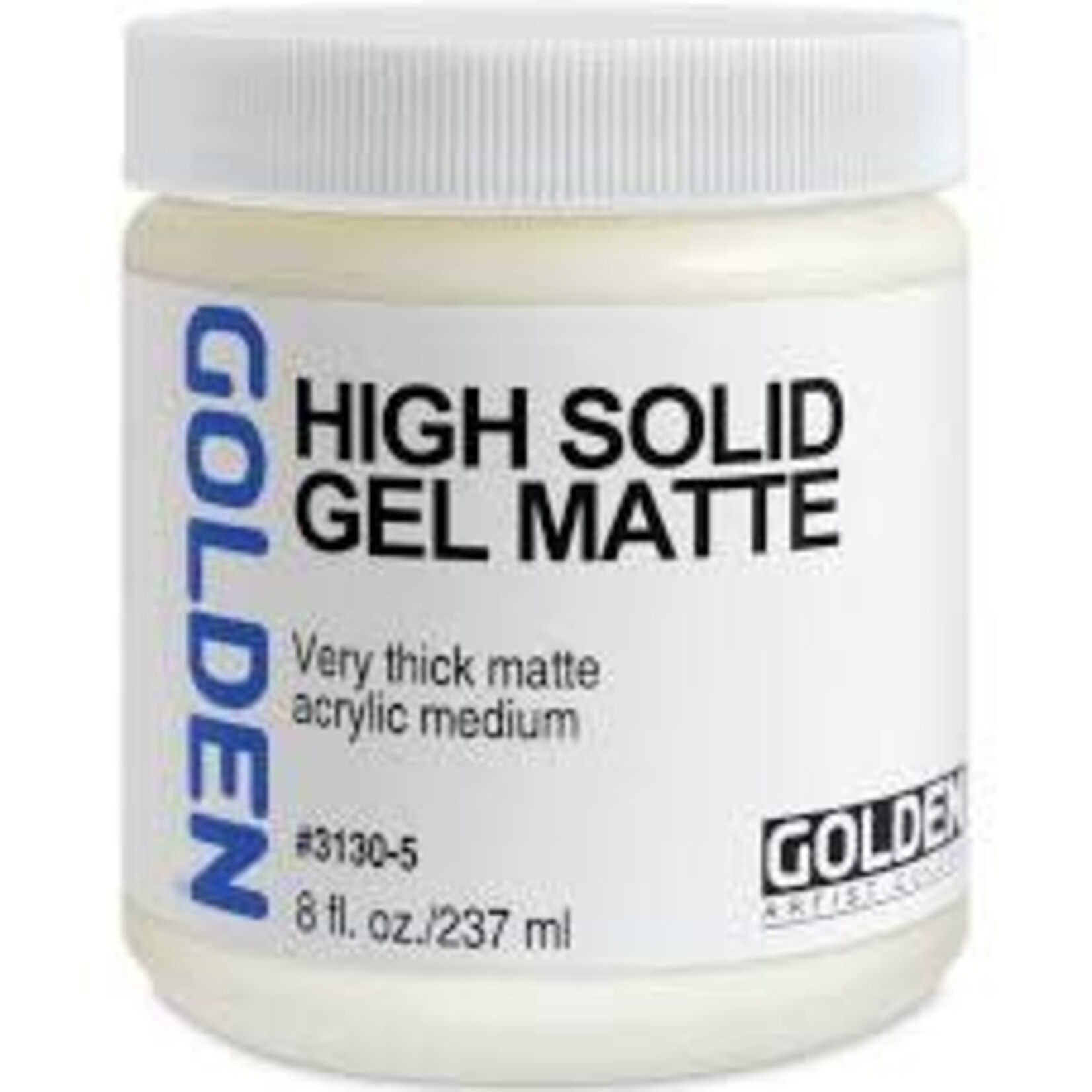 Golden High Solid Gel Matte 8oz- 8 oz