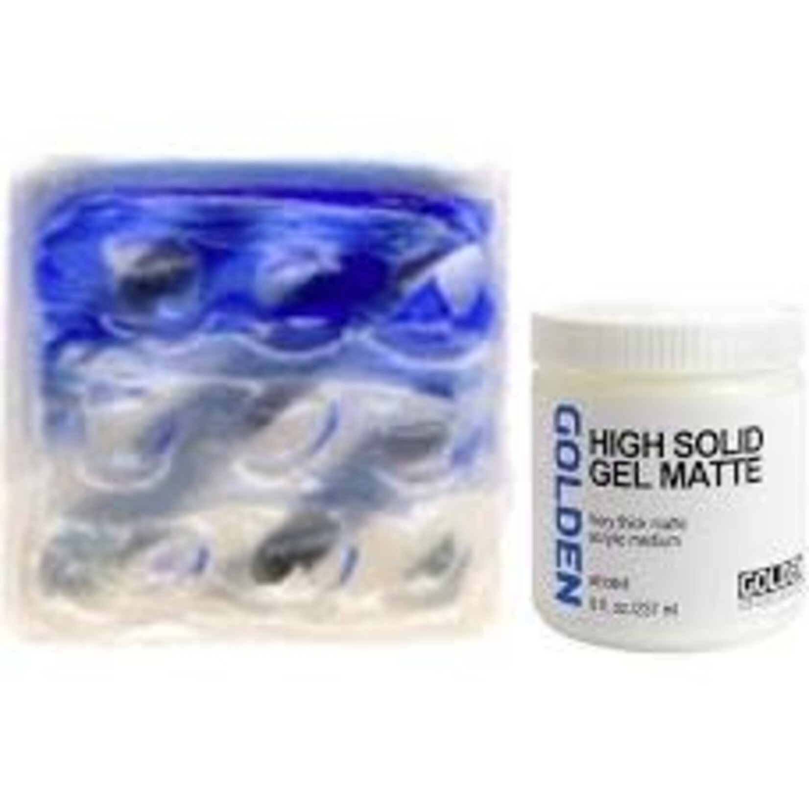 Golden High Solid Gel Matte 8oz- 8 oz