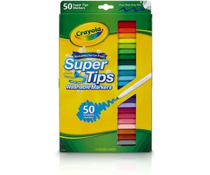 Crayola Super Tips Markers Watercolour Method Review 