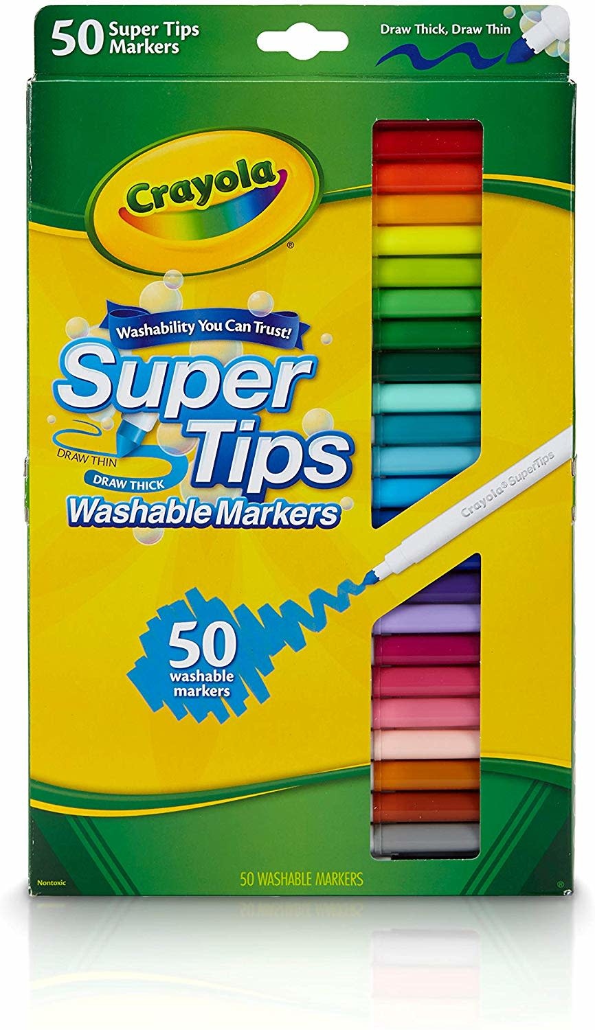 Crayola® Supertips Washable Markers, 100 pc - Fred Meyer