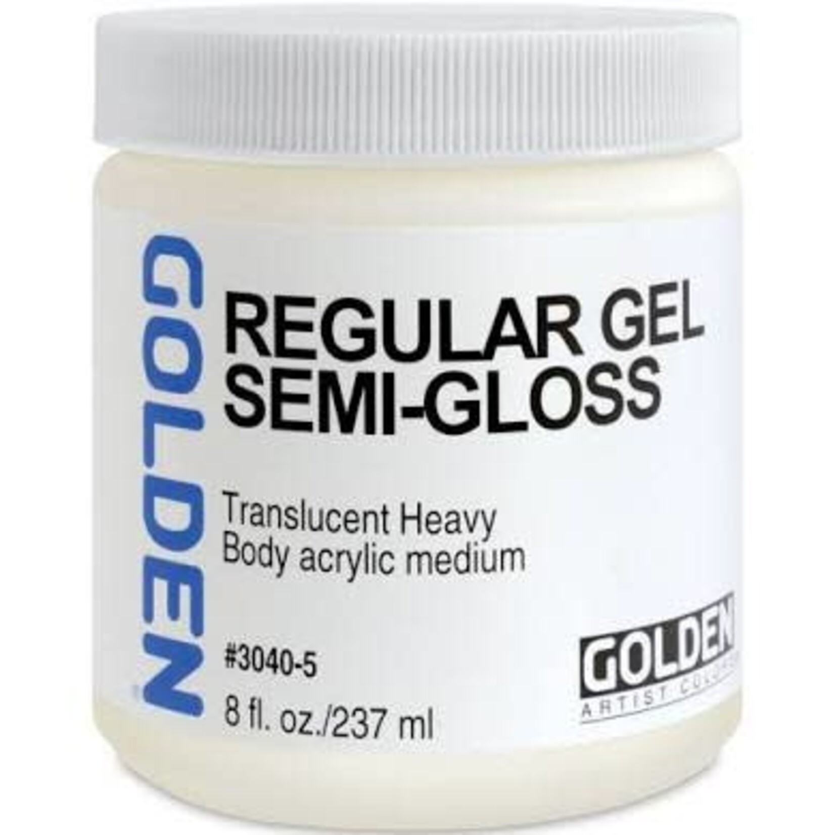 Golden Regular Gel Semi-Gloss- 8 oz