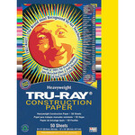 Pacon Tru-Ray Construction Paper, 12'' X 18'', Assorted Colors