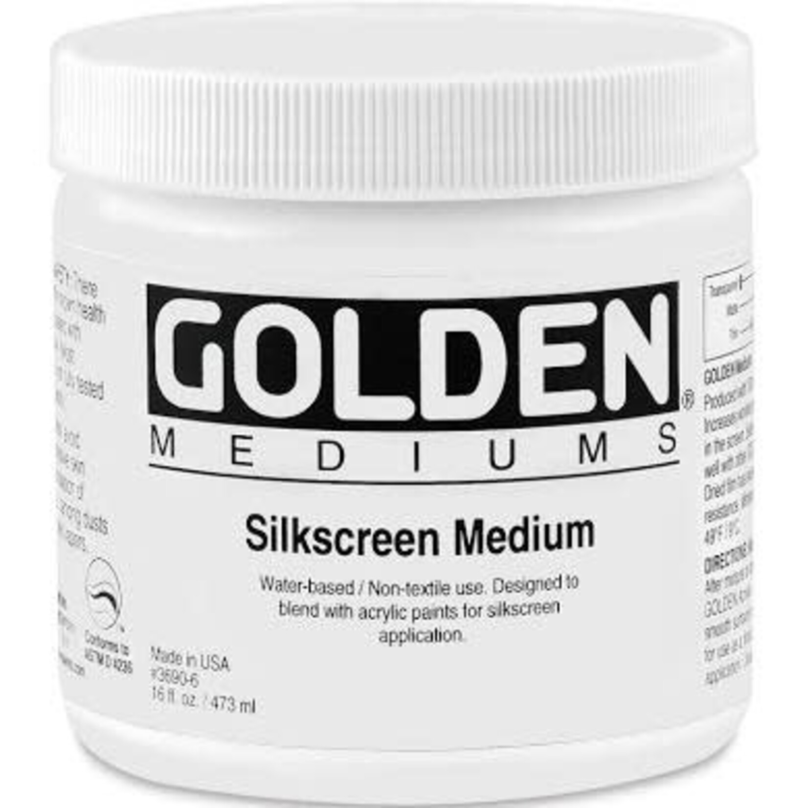 Golden Silkscreen Medium 16 oz
