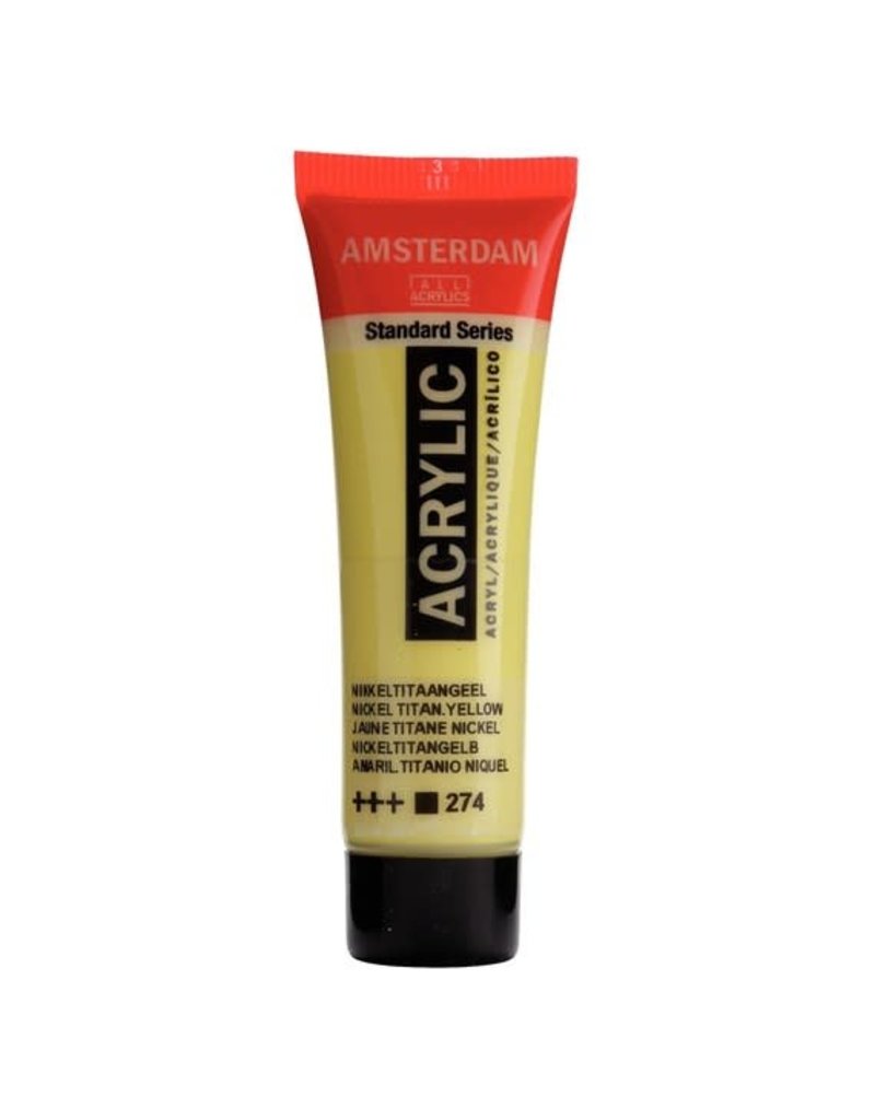Royal Talens Amsterdam Acrylics 120Ml Nickl Tit Ye MICA Store