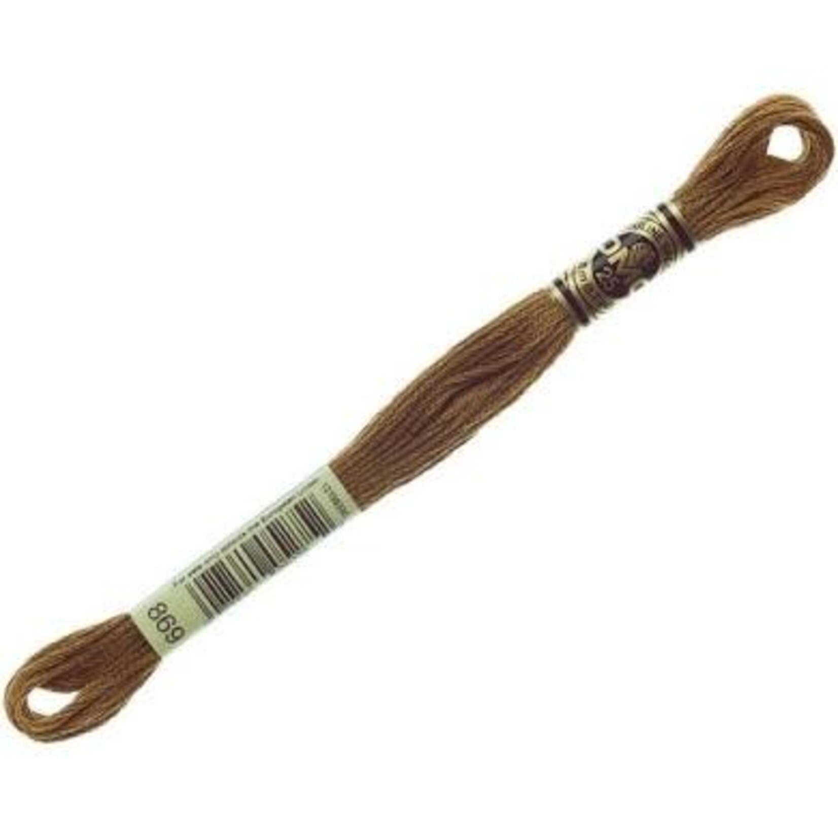 DMC FLOSS Floss Very Dark Hazelnut Brown 869