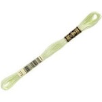 DMC FLOSS Floss Very Light Yellow Green 772