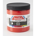 Speedball Acrylic Screen Printing Ink Medium Red 8oz