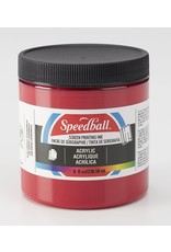 Speedball Acrylic Screen Printing Ink Dark Red 8oz