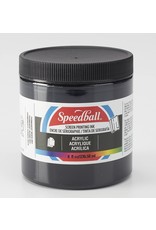 Speedball Acrylic Screen Printing Ink Black 8oz