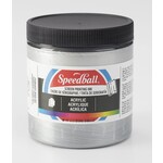 Speedball Acrylic Screen Printing Ink Silver 8oz