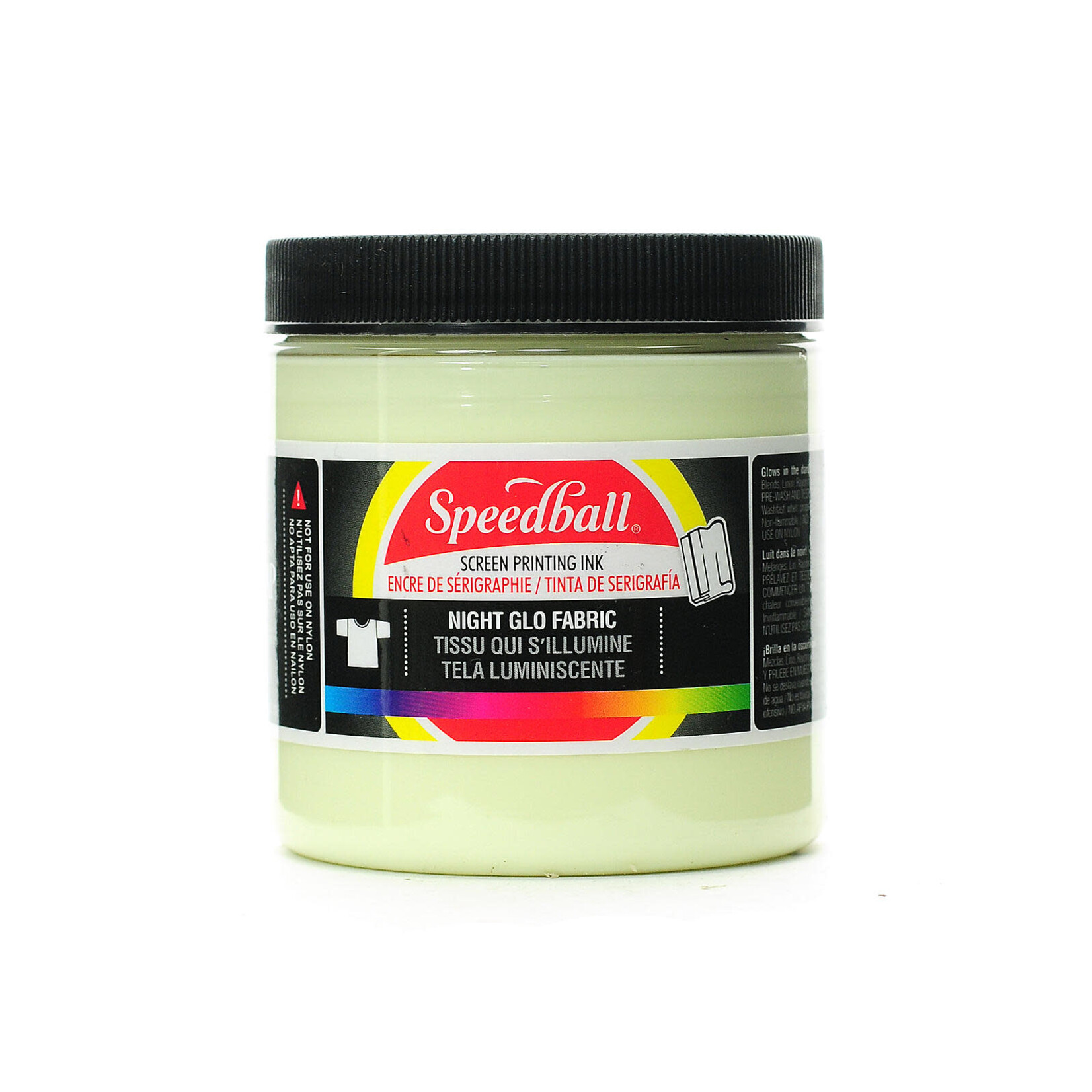 Speedball Acrylic Screen Printing Ink Night Glo Original 8oz