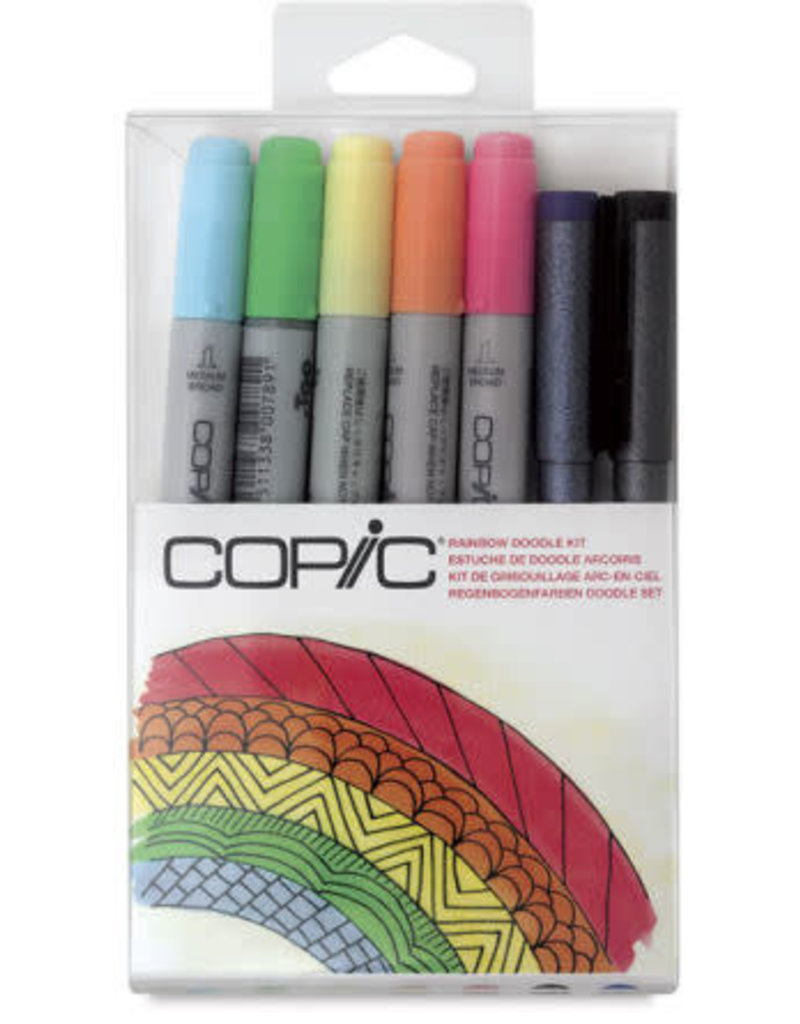 Copic COPIC Doodle Packs & Kits, 7 Markers