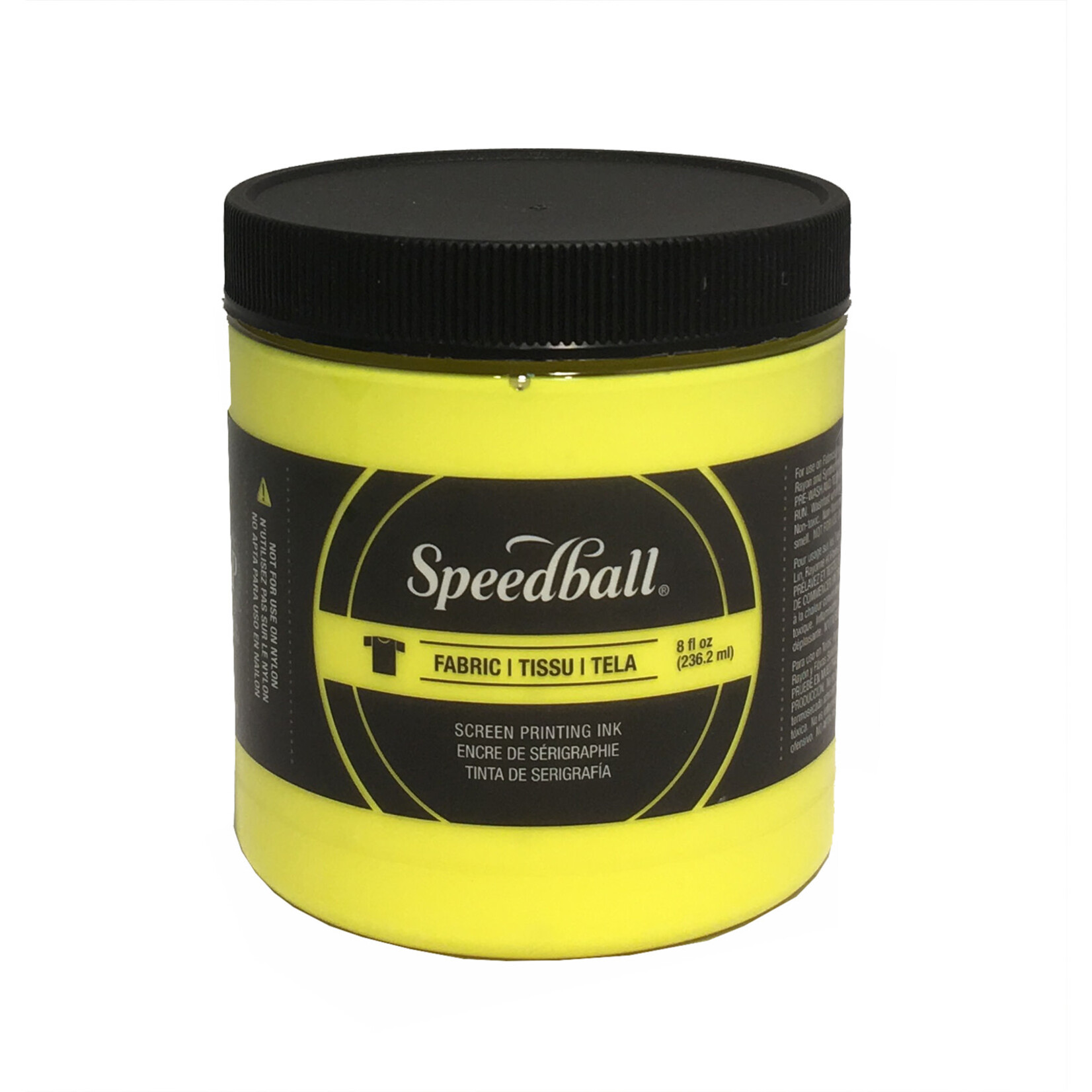 Speedball Fluorescent Screen Printing Ink Yellow 8oz