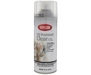 Krylon Artist & Clear Coatings Uv-Resistant Clear Gloss - MICA Store