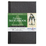 Stillman & Birn Delta Series Premium Hard-Cover Sketch Books, 5.5" x 8.5" - 25/Sht. 180 lb. Hard-Bound