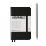 Leuchtturm Leuchtturm Black, Pocket, Ruled