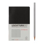 Leuchtturm Leuchtturm Black, Jottbook Pocket, Squared