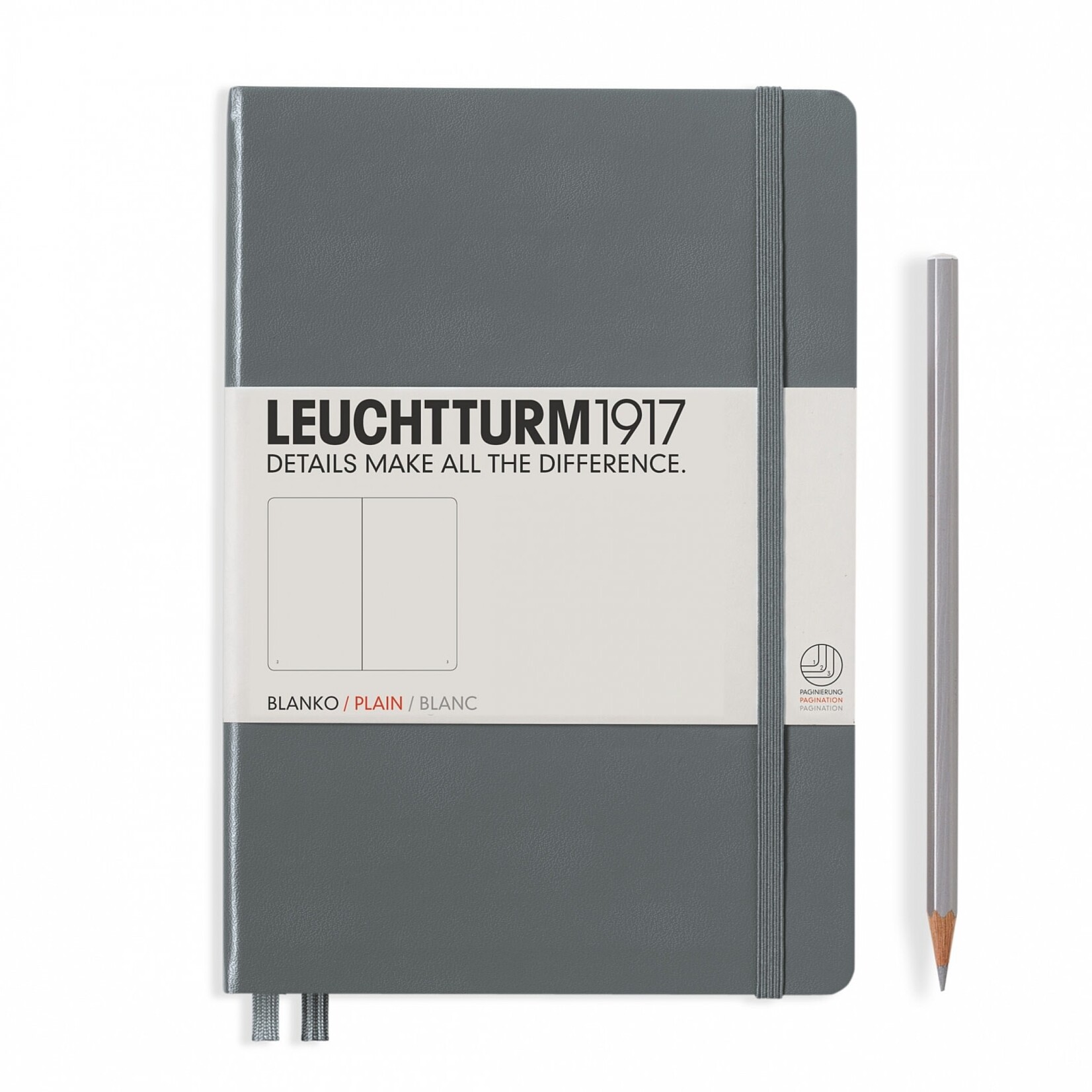 Leuchtturm Leuchtturm Anthracite, Medium, Plain