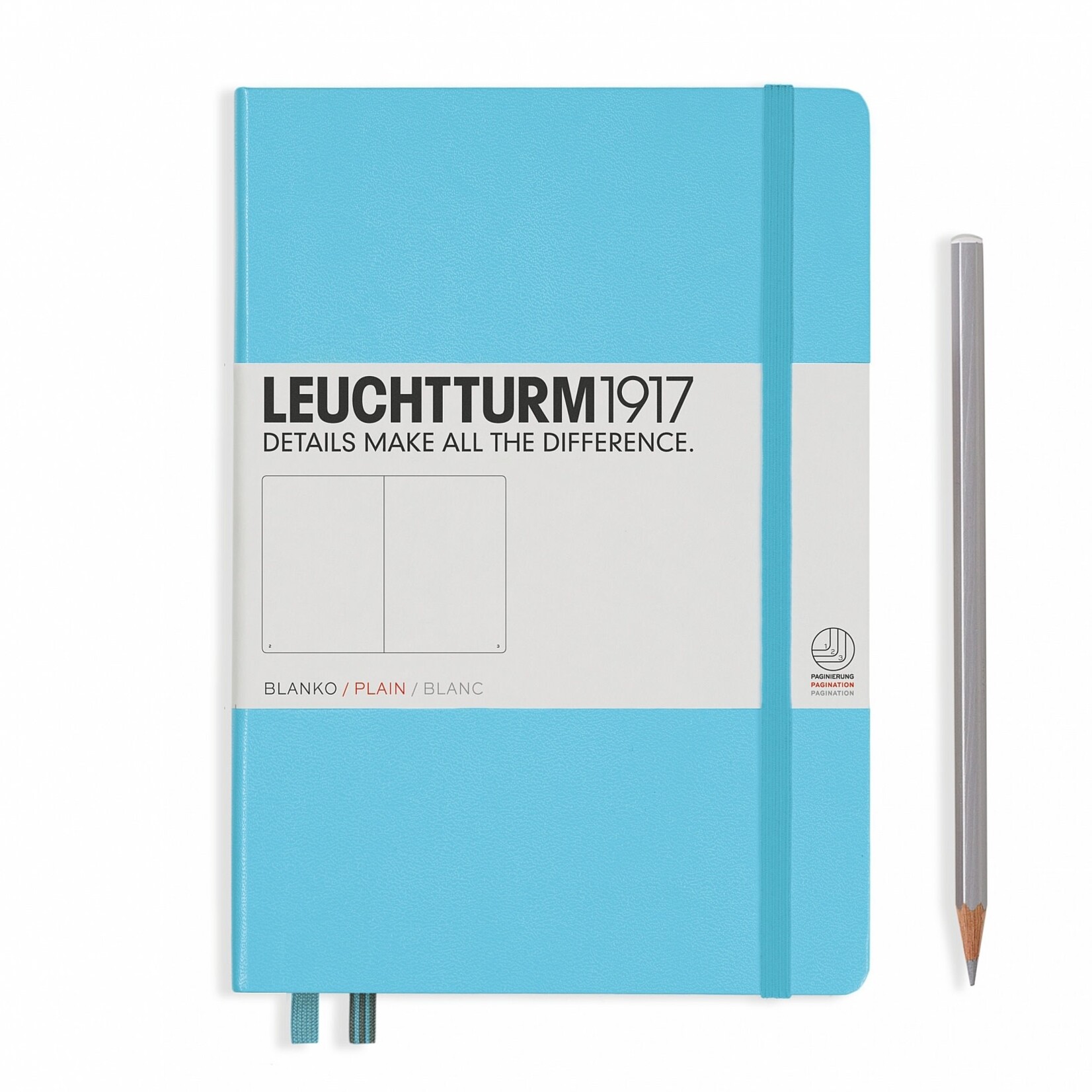 Leuchtturm Leuchtturm Ice Blue, Medium, Plain