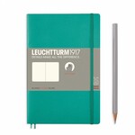 Leuchtturm Leuchtturm Emerald, Softcover, Paperback (B6+), Plain