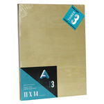 Art Alternatives Wood Panel Super Value Packs Uncradled, 11'' X 14'' 3/Pkg