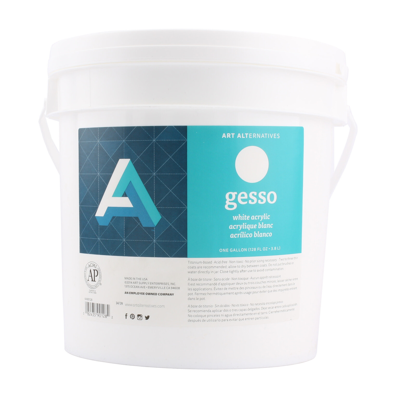 Art Alternatives Gesso White Gallon