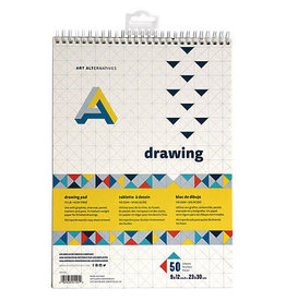 Strathmore Paper 400 Series Artagain Pad, 9x12, Assorted