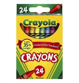 Crayola Crayons 24Ct Peg (3) - MICA Store