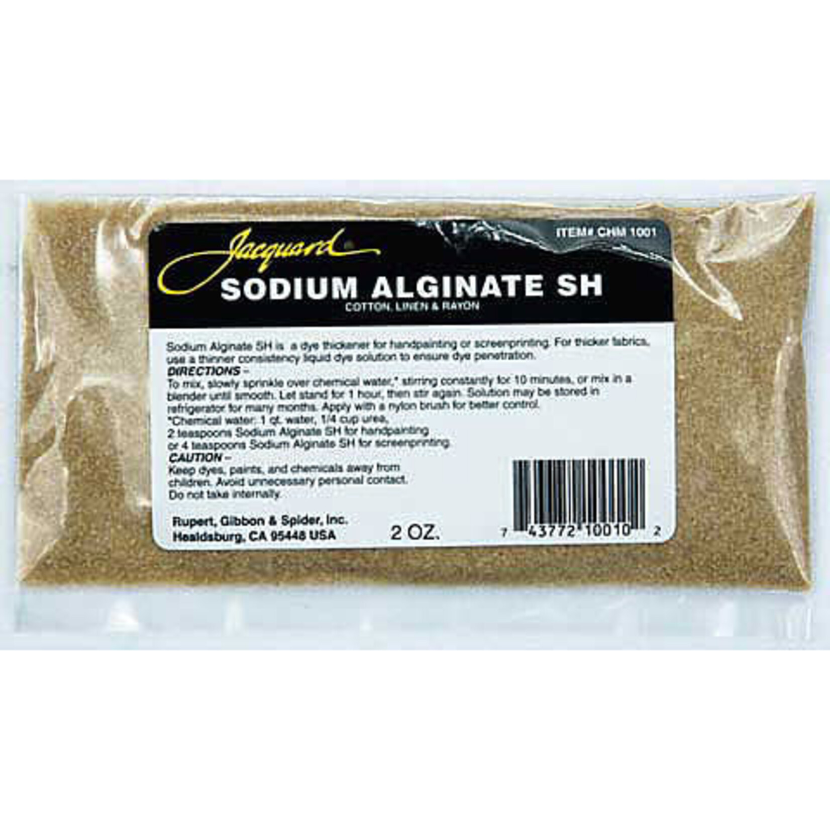 Jacquard SODIUM ALGINATE 2OZ SH